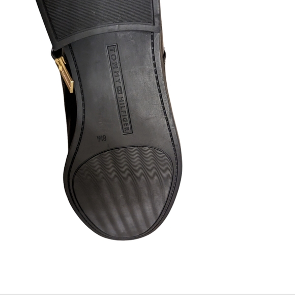 Tommy Hilfiger Inella Toe Booties, Size 8, Black - Picture 3 of 4